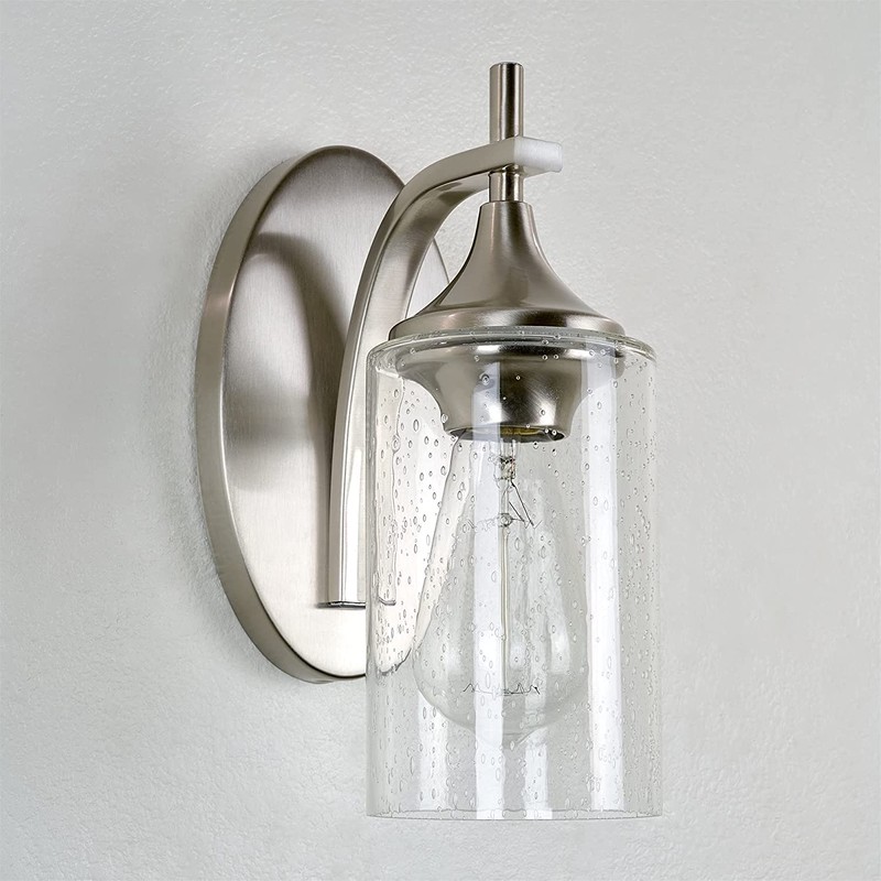 Seeded Glass Shade, 2 pack, Bubble Seeded Glass Lamp Shade