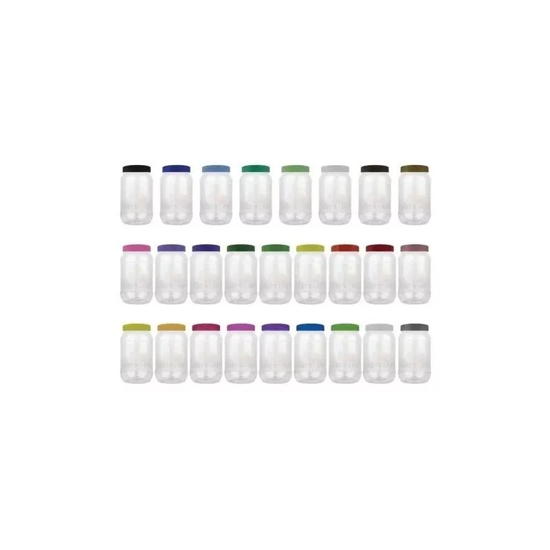 Like Shop Botes Plásticos De 1/2 Galón 15 Con Tapa