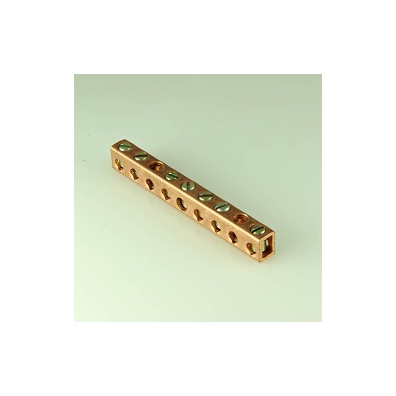 6 Feed Copper Neutral Bars (1 per Pack)