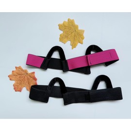 SUSISANG 3 Pcs Wigs Bands for Lace Front Ear Free Painless, Elastic Melting Band for Wigs, Edge Holder with Ears Out, Adjustable Hair Band to Keeping Grip No Slip (Black, 3.0 cm)