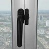 Pack of 2 Window Handle, Balcony Door Handle, Safety Window