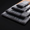 Paddle Surface Brush Set - 4 Pieces Premium Synthetic Painting