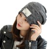 Anti Radiation Hat Black Striped Silver Fiber and Cotton Shielding