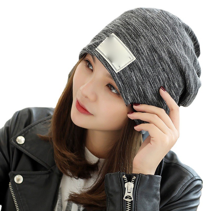 Anti Radiation Hat Black Striped Silver Fiber and Cotton Shielding