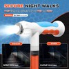 BigAlex Folding Walking Cane with Two Led Lights for Elderly