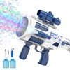 Bubble Guns Automatic with Build-in Bubble Solution (4.4 oz), 3