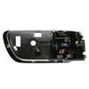 TRQ Left Interior Door Handle Black Drivers Side Compatible with