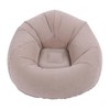 Inflatable Lounge Chair, Inflatable Lazy Sofa, Folds Compactly, 80kg Weight
