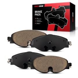 Torchbeam Front Disc Ceramic Brake Pads Kit Fits2019-2021 Volkswagen Jetta 1.4T, 2015-2021 Volkswagen Golf,2015-2016 Volkswagen GTI, 2015-2019 Golf SportWagen, Automotive Replacement Brake Pads,D1760A