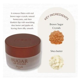 Fresh Sugar Lip Polish - Gentle Exfoliates & Nourishes - 10g