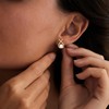 Tituthia Pearl Earrings for Women, 14k Gold Pearl Stud Earring