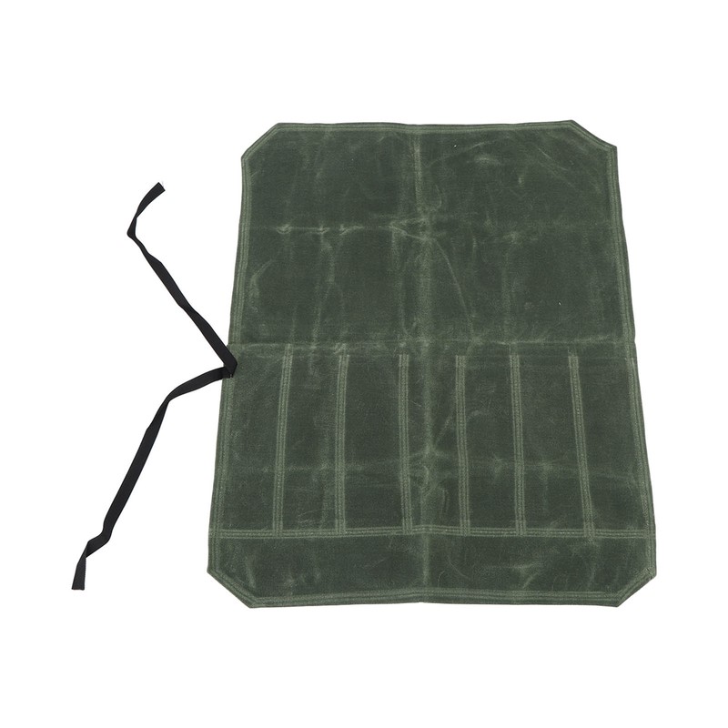 Camping Utensil Bag Canvas Cookware Knife Storage Bag Portable Tools
