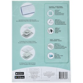 Sizzix Sizzx Accessory Sticky Grid Sheets 8 1/4 inch x 11 5/8 inch 5PK | 664927 | Chapter 3 2022, Multicoloured, One Size