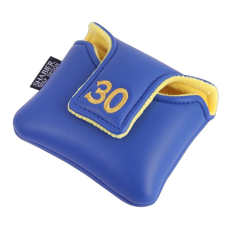 SHABIER Blue Golf Large Mallet Headcover with NO.30 Design for