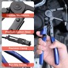 WORKPRO 2-Piece Hose Clamp Pliers Set 27" Flexible Hose Clamp