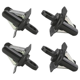 Tie Down Anchor for Truck Bed Rail System 23146899 4pcs Compatible with 2014-2025 Chevy Silverado/GMC Sierra 1500 2500 3500 Colorado Canyon Cargo Bed Accessories Parts
