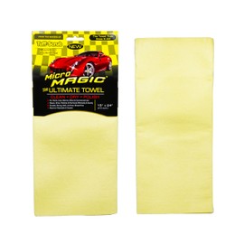 TUFF-SCRUB Micro Magic, 15"x24" Towel - Lint-Free Microfiber Technology to Clean, Dry, & Polish - Great for Kitchen, Home, Auto, & Marine Cleaning - Multi-Surface, Machine Washable & Dryable