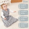 Looxii Baby Sleep Sack 0.5 TOG, 100% Cotton 3 Pack