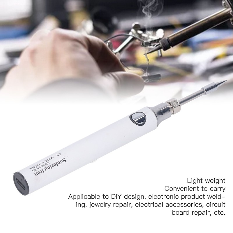 USB Soldering Iron Cordless Portable Electric Solder Iron 3 Gear