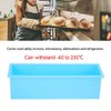 Molde de Silicona para Jabón, Molde Rectangular de Tostada de