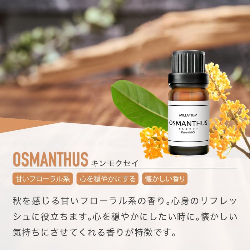 MILLATIUM Essential Oil Aroma Oil 10ml Osmanthus