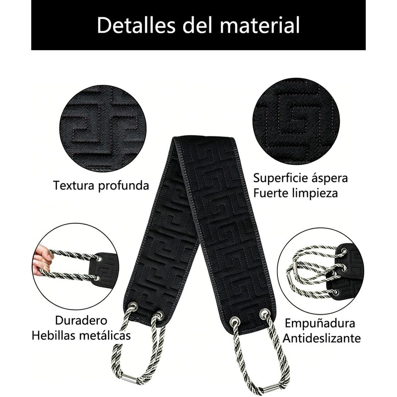 Cepillo para Espalda y Estropajo Corporal Largo GziwFax de 97