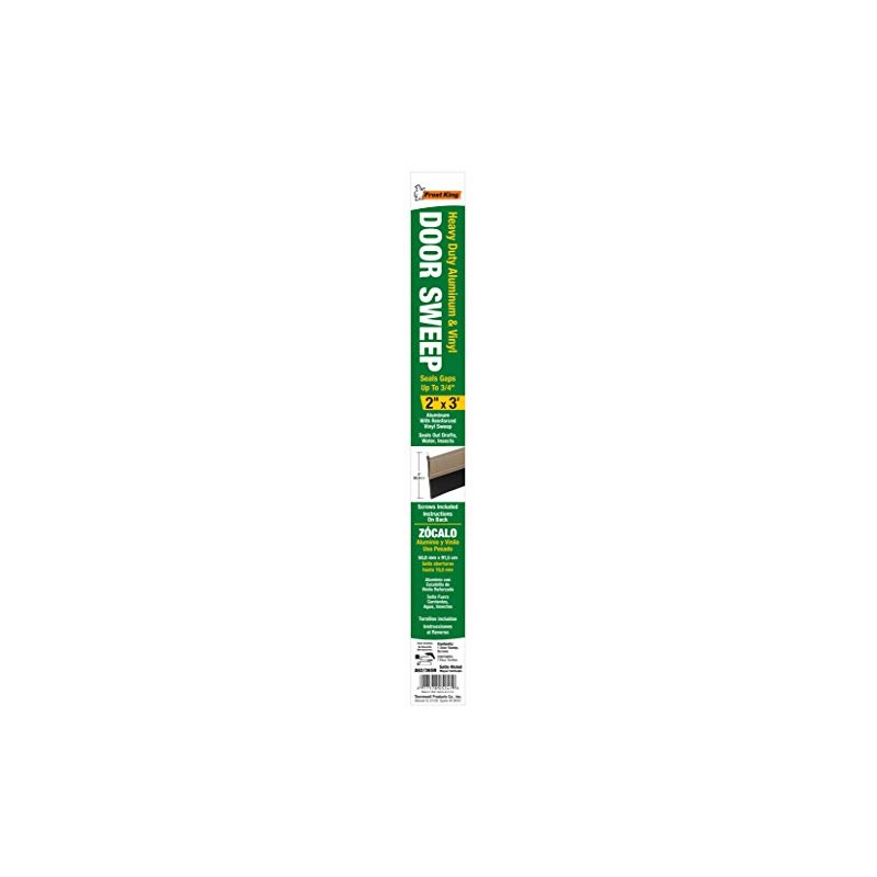 Frost King A62/36SN Heavy Duty Sweep, 2in x 36in, Satin
