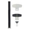 ProPlus 361732 Pack of 2 Awning Clamps Anti Flutter Carpet