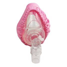 3X Reusable Fabric Comfort Covers to Reduce Air Leaks Ski for Cpap Mask Liners Pink