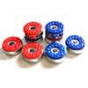 TORPSPORTS(Dia.58mm 2-1/4'' Shuffleboard Pucks, Set of 8 Blue/Red