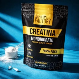 Creatina Monohidratada Pura 500 g, Ultra Pura, Sin Aditivos, 100 Porciones, Calidad Premium, Sabor Natural                                            