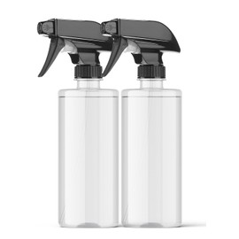 B-BUCKET ETSAP (PACK OF 2) 500 ML SPRAY BOTTAL,Transparent Clear Empty Water Spray Bottles,Water Liquid Sprayer Set for Face, Hair, Garden, Sanitizer, Perfume, and More(PACK OF 2)