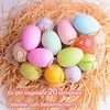 Pack of 20 Easter Eggs for Hanging with 6 Markings