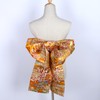 CAMDOM Womens Japanese Kimono Obi Belt Pre Tied Bow Jacquard