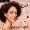 BS-MALL Juego de 14 Brochas de Maquillaje con 1 Esponja