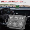6 Gang Switch Panel Kit, Auto Power Plus Circuit Control
