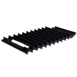 TOTMOX 1/2pcs Plastic Emergency Tire An-skid Mat for Snow Ice Mud Puddle Sand Road Driving, Universal Car Tire Wheel Traction Non-Slip Mat, Black