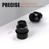 LILJUECE 32pcs Lug Nut Covers - (OE:15646250) M27-2.0 Thread 22mm