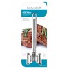 KitchenCraft Meat Tenderiser Hammer, Metal, 21 cm