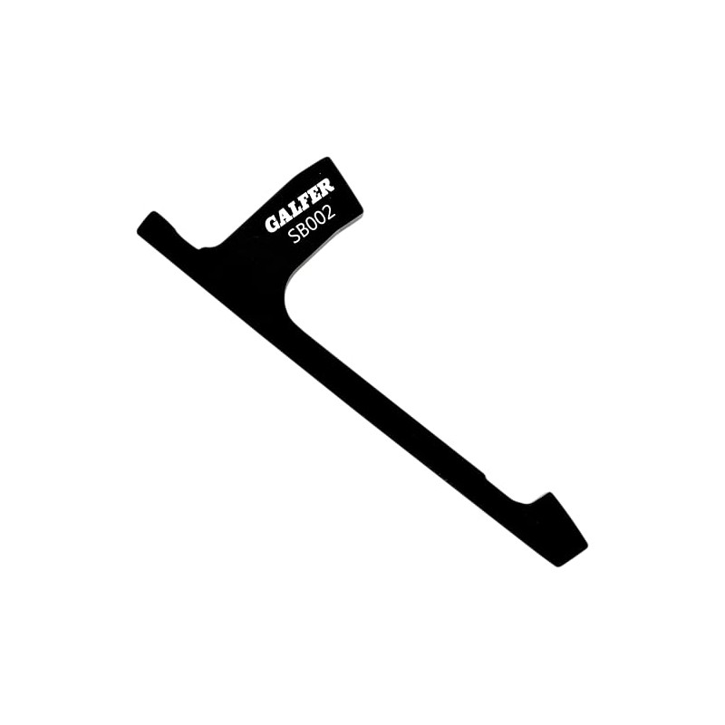 GALFER Postmount Calliper Adapter +20 mm Adult Unisex, Black, One