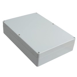 Electrical Junction Box,Toolzia Electrical Enclosure Project Box Pvc Plastic Adaptable Outdoor Electrical Junction Box Electrical Box - 259x180x59mm (Yellow)