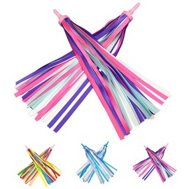 PLATT Kid's Bicycle Handlebar Streamers Colorful Ribbons Tassel for Girls Boys Bicycle Handlebar Scooter Handgrip (1Pair)