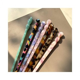 LuminaD Elegant Updo Hair Stick & Pin Set Option/4-Hair Stick-Multi Marble