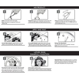 Just 5 Women's 5 Minute Permanent Hair Color, Darkest Brown