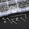 820 Piece M2 Hex Socket Screw Set, 304 Stainless Steel