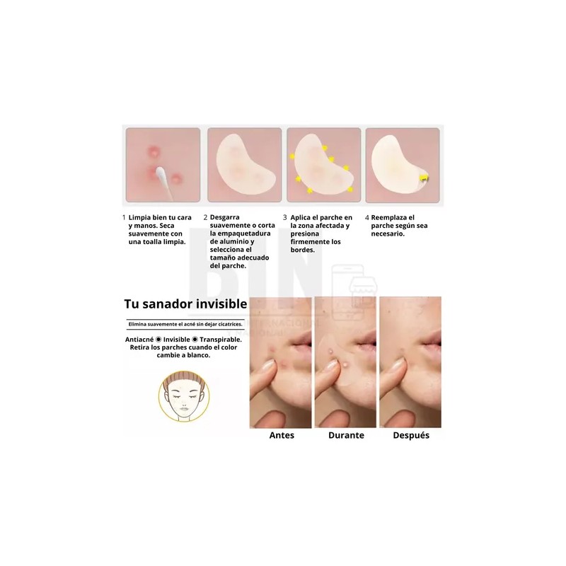 Parche Acné Y Cicatrices Kit 2 Pz Árbol De Té
