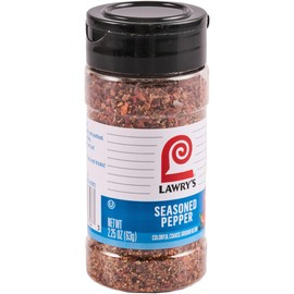 Lawry's Seasoned Pepper, 2.25 oz (Pack of 6)