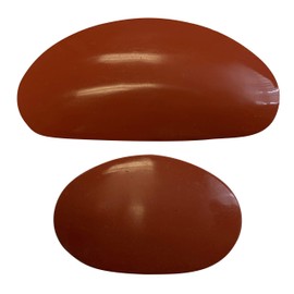 Pottery Tools Rubber Kidney Throwing Rib Smoothing Finishing Tool for Clay (One of Each)