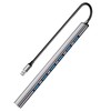 USB 3.0 hub, SNLLMZI Aluminium USB 3.0 7 Port Hub