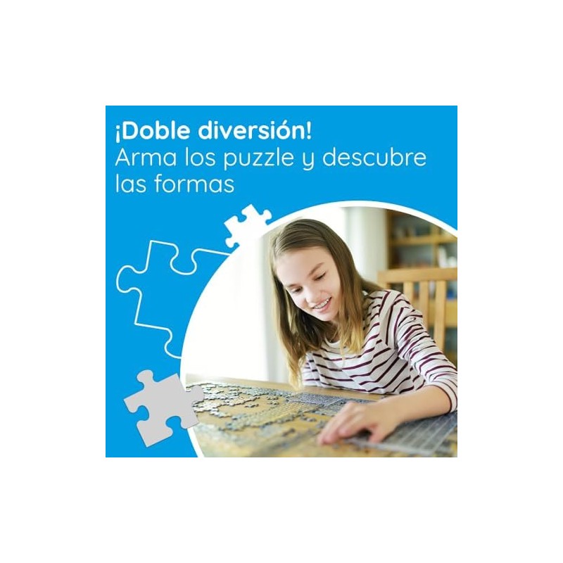 Trefl de Noche de Juegos 1086 Piezas Rompecabezas 10 Formas